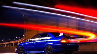 Your Ridiculously Awesome Mitsubishi Lancer Evolution V Wallpaper Is Here